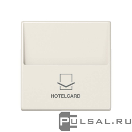 Накладка карточного выключателя
AS 500,  без подсветки,   цвет - слоновая кость,  пластмасса,  A590CARD,  A 590 CARD,  JUNG
 - PULSAL.RU
