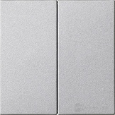 Накладка 2-х клавишная для диммера и выключателя System 3000
E2,  Event,  Esprit,   цвет - алюминий,  пластмасса,  536226,  5362 26,  Gira
 - PULSAL.RU