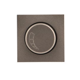 Накладка для светорегулятора
Валенсия,  поворотный,  лампы накаливания и галогенные 220В (R),  диммируемые лампы LED 220В (LEDi тип C),   цвет - графит,  пластмасса,  ESD06-L-101-60,  EKF
 - PULSAL.RU