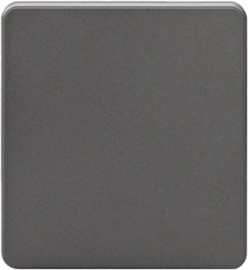 Выключатель
Miele Round,  одноклавишный,  без подсветки,   цвет - титан,  пластмасса,  KR-78-0705-2,  Kranz
 - PULSAL.RU