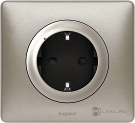 Умная розетка
Netatmo,  Celiane,  со шторками,  с заземлением,  одинарная,  безвинтовые клеммы,   цвет - титан, титан металлик,  металл,  пластмасса,  064837,  0 648 37,  Legrand
 - PULSAL.RU