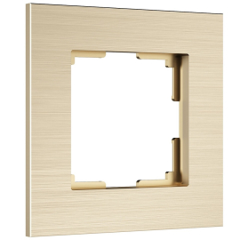 Рамкa
Alumax,  1 пост,   цвет - шампань,  вертикальная,  горизонтальная,  металл,  W0013511,  a066333,  Werkel
 - PULSAL.RU