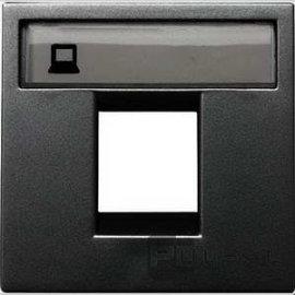 Накладка
Zenit,  одинарная,   цвет - антрацит,  пластмасса,  N2218.1 AN,  2CLA221810N1801,  ABB
 - PULSAL.RU